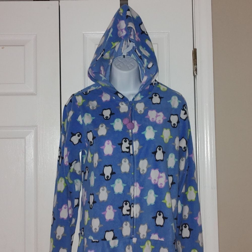 Pj Couture hoodie penquin onsie Sz S